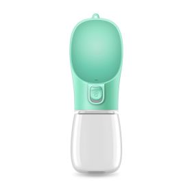 Portable Drinking Cup For Pets (Option: Green-350ML)